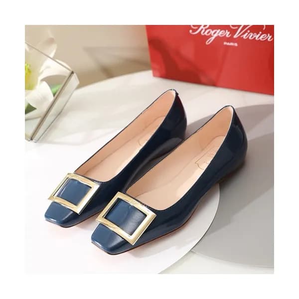 Roger Vivier 2019 Ladies Leather Flat Shoes - 로저비비… - 1