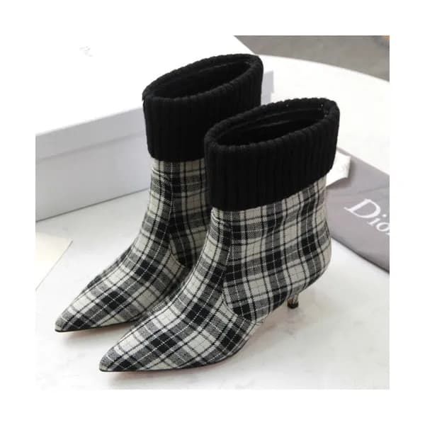 Dior 2019 Ladies Middle Heel Boots - 디올 2019 여성용 미… - 1