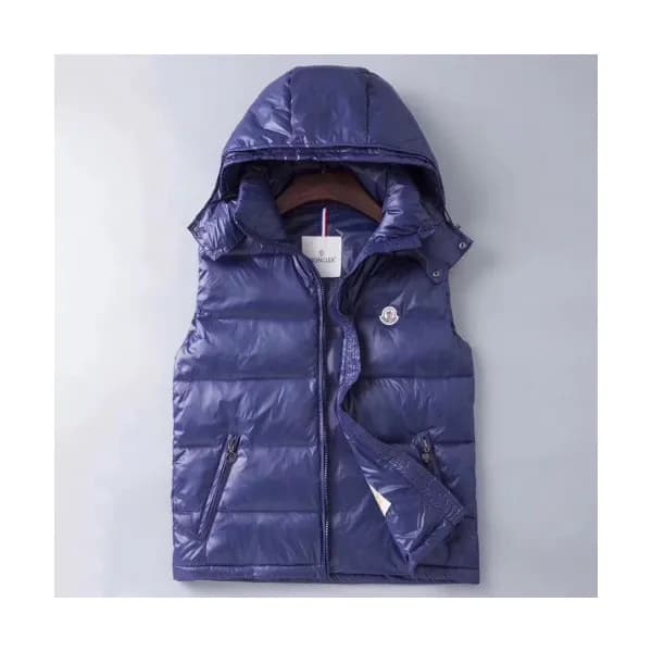 Moncler 2019 Mens Patch Logo Modern Down Padding V… - 1