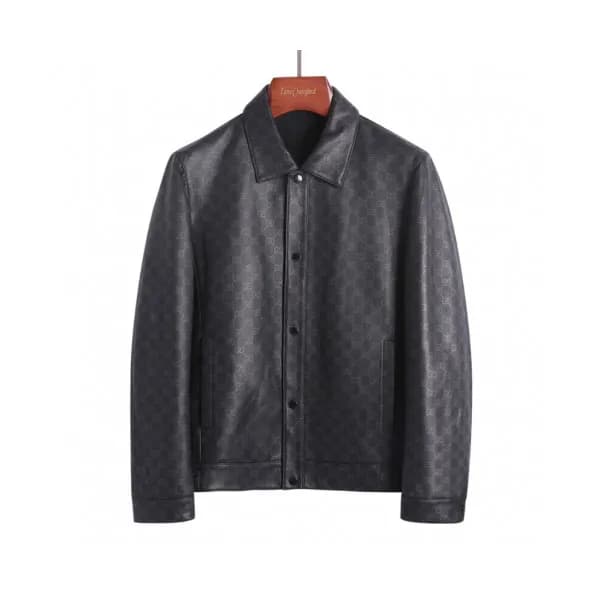 Gucci 2019 Mens Logo Casual Sheep-skin Jacket - 구찌… - 1