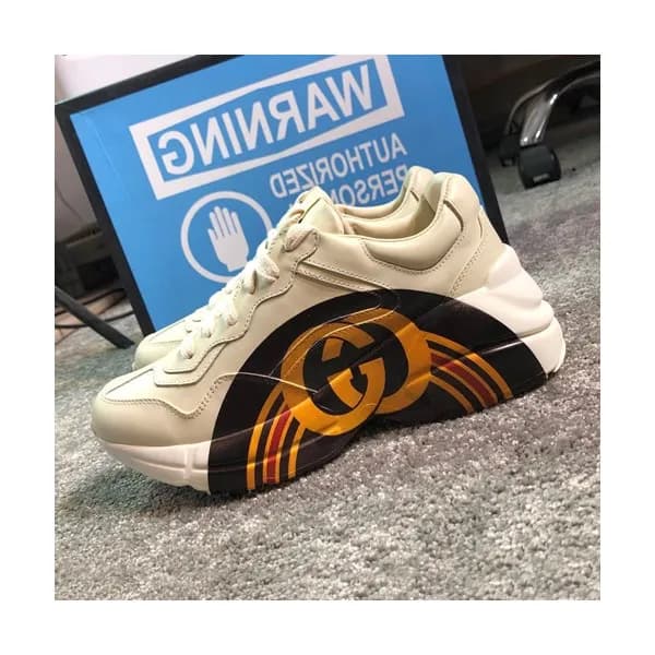 Gucci 2019 Mm/Wm Leather Sneakers - 구찌 2019 남여공용 레… - 1
