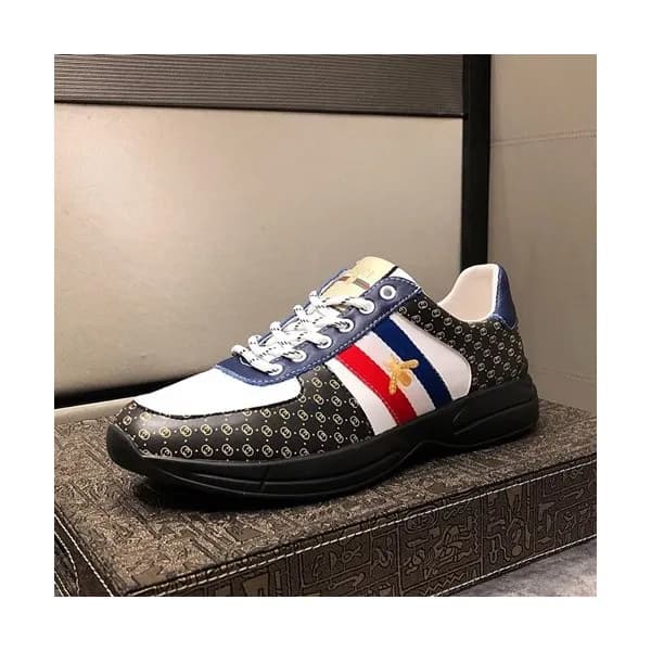 Gucci 2019 Mens Leather Sneakers - 구찌 2019 남성용 레더 … - 1