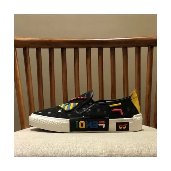 Fendi 2019 Mens Canvas Slip On - 펜디 2019 남성용 캔버스 슬… - 1