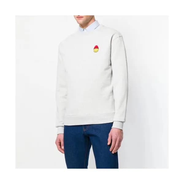 Ami 2019 Mens Logo Casual Cotton Man-to-man - 아미 2… - 1