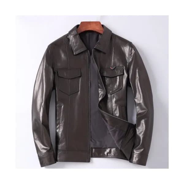 Armani 2019 Mens Business Leather Jacket - 알마니 201… - 1