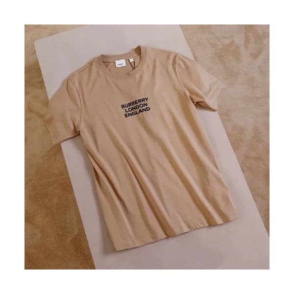 [매장판]Burberry 2019 Mm/Wm Logo Cotton Short Sleeved… - 1