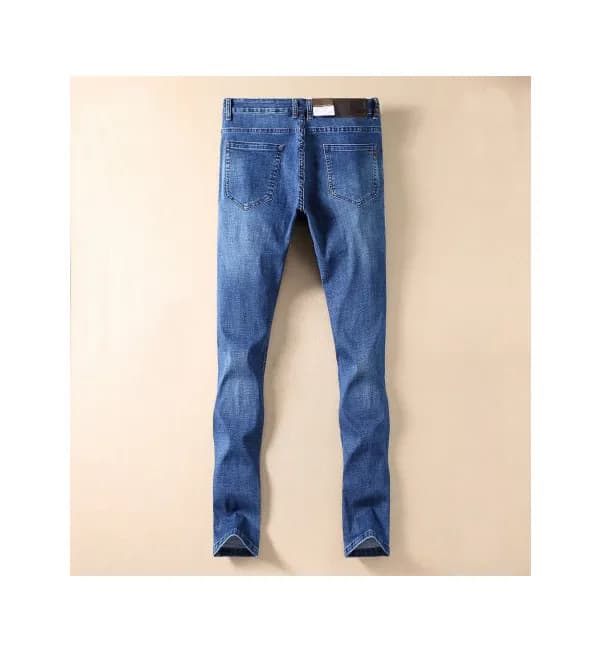 Ermenegildo Zegna 2019 Mens Casual Logo Denim Jean… - 1