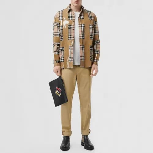 [버버리]Burberry 2020 Mens Business Classic Cotton Pa… - 1