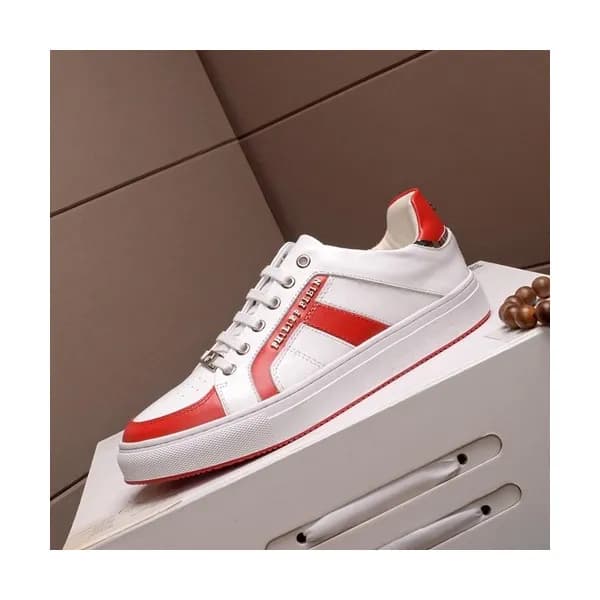 Philipp plein 2019 Mens Leather Sneakers - 필립플레인 … - 1