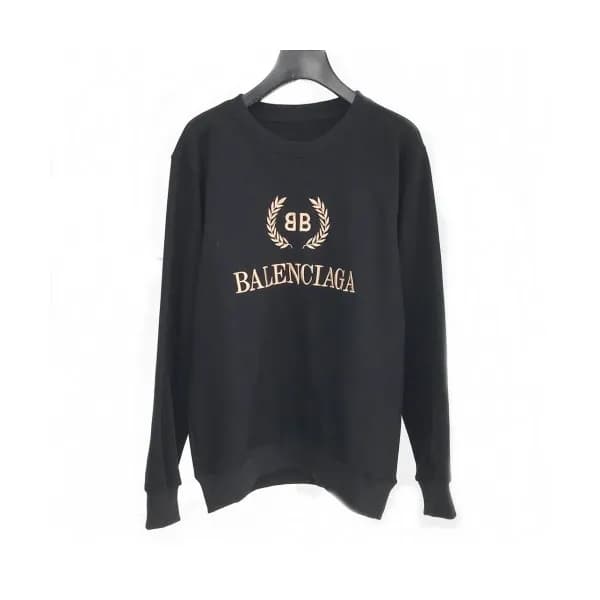 [발렌시아가]Balenciaga 2020 Mens Logo Crew-neck Cotton … - 1