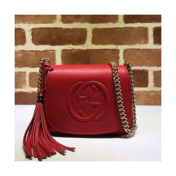 Gucci 2020 Ladies Leather Chain Shoulder Bag,18CM … - 1