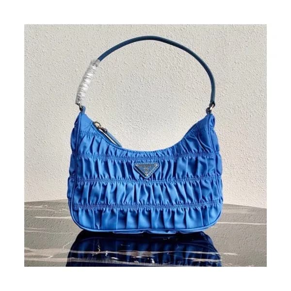 Prada 2020 Nylon Hobo Tote Shoulder Bag,22CM - 프라다… - 1