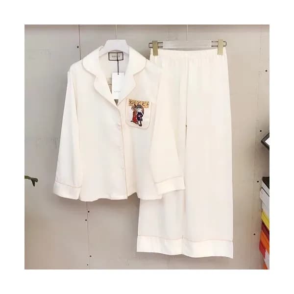 Gucci 2020 Womens Silk Pajamas - 구찌 2020 여성용 실크 파자… - 1