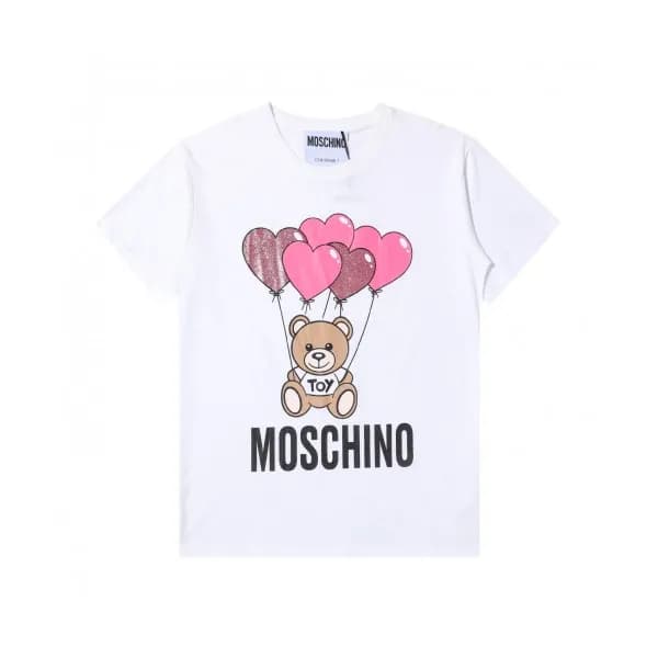 [모스키노]Moschino 2020 Mm/Wm Logo Cotton Short Sleeve… - 1