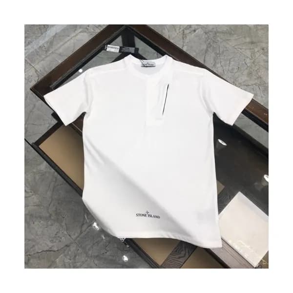 [스톤아일랜드]Stone Island 2020 Mens Crew-neck Cotton Sh… - 1