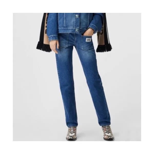 Burberry Womens Business Classic Denim Jeans - 버버리… - 1