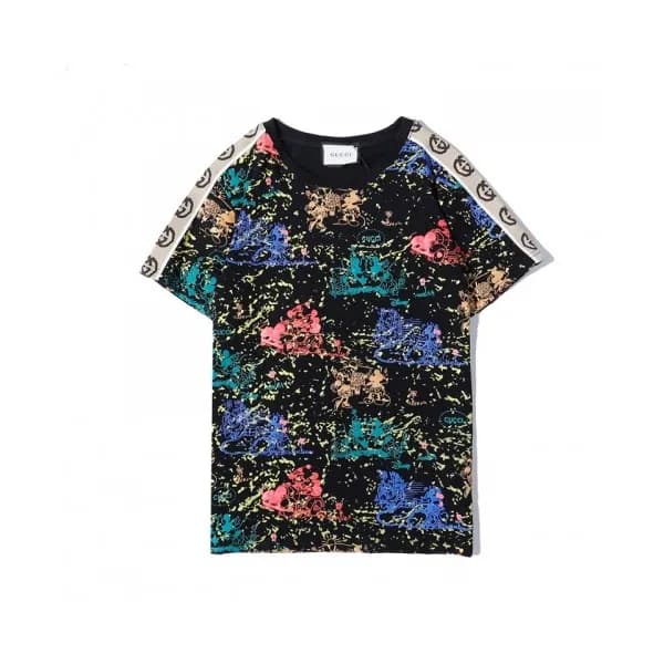 [매장판]Gucci 2020 Mm/Wm Logo Cotton Short Sleeved Ts… - 1