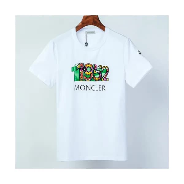 [매장판]Moncler 2020 Mens Logo Crew-neck Short Sleeve… - 1