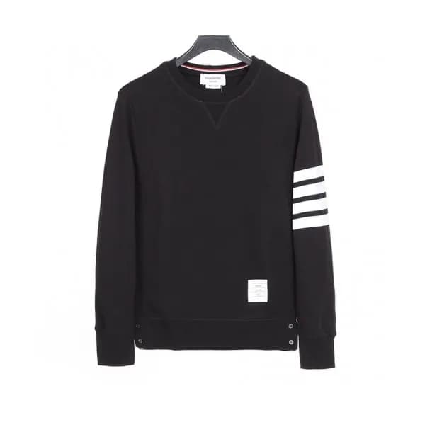 [톰브라운]Thom Browne 2020 Mens Strap Crew-neck Cotton… - 1