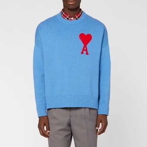 [아미]Ami 2020 Mens Logo Casual Sweaters - 아미 2020 남… - 1
