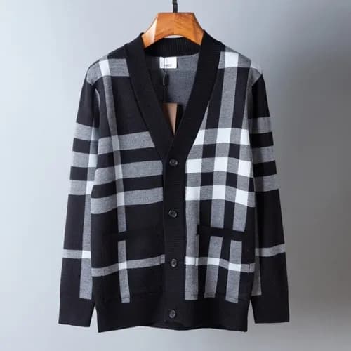 [버버리]Burberry 2020 Mens Vintage V-neck Cardigan - … - 1