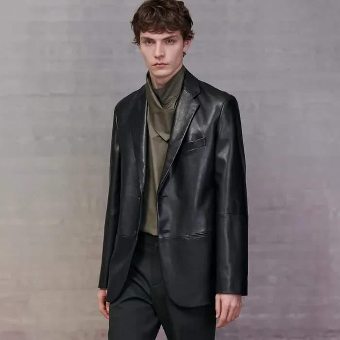 Hermes Mens Leather Jackets - 에르메스 남성 가죽 자켓 - her5… - 1