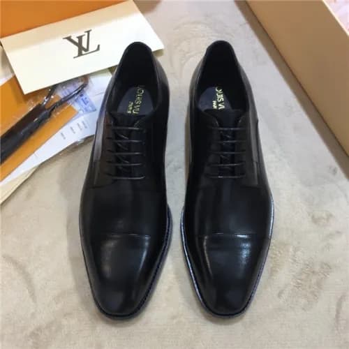 Louis Vuitton 2020 Men's Leather Oxford Shoes … - 1