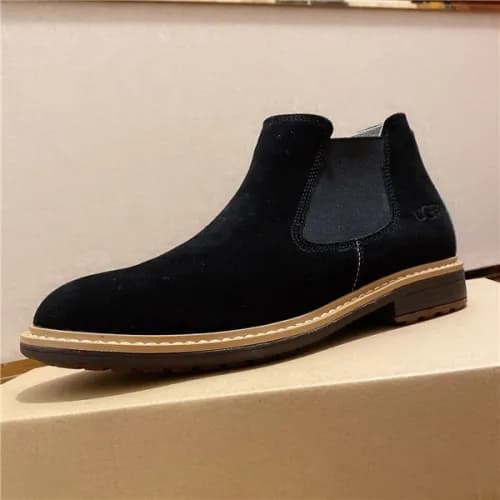 Ugg 2020 Men's Leather Wool Ankle Boots - 어그 2… - 1