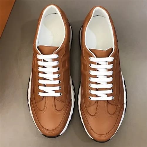 Hermes 2020 Men's Leather Sneakers - 에르메스 2020… - 1