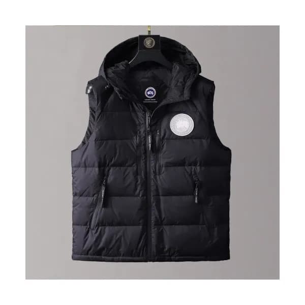 Canada Goose 2020 Mens Logo Duck Down Padding Vest… - 1