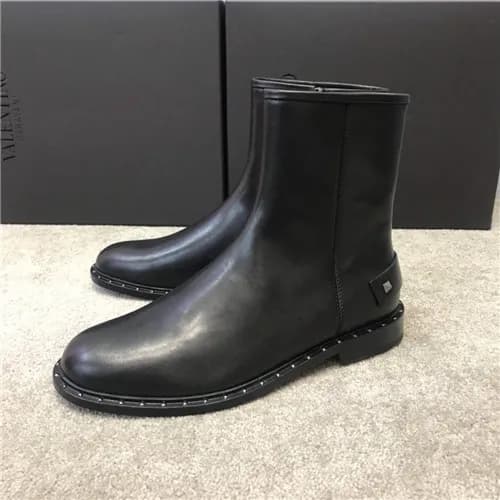Valentino 2020 Men's Leather Ankle Boots - 발렌티… - 1