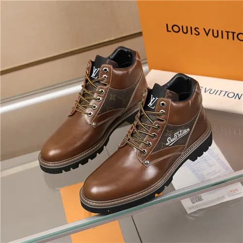 Louis Vuitton 2020 Men's Leather Shoes - 루이비통 … - 1