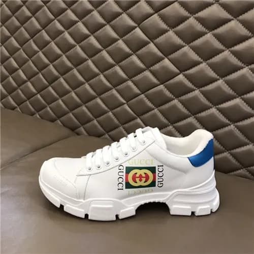 Gucci 2020 Men's Leather Sneakers - 구찌 2021 남성… - 1