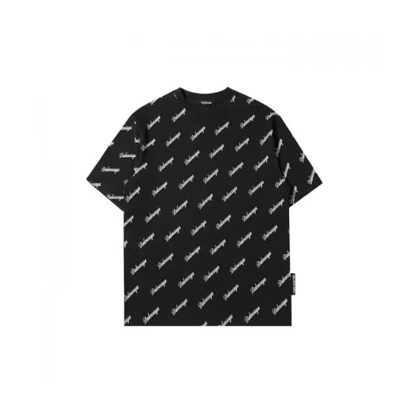 [발렌시아가]Balenciaga 2021 Mm/Wm Logo Cotton Short Sle… - 1