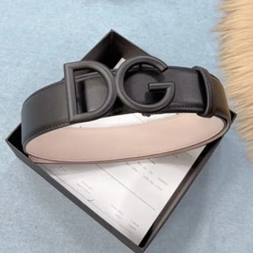 Dolce&Gabbana 2021 Men's Leather Belt,4.0cm - … - 1