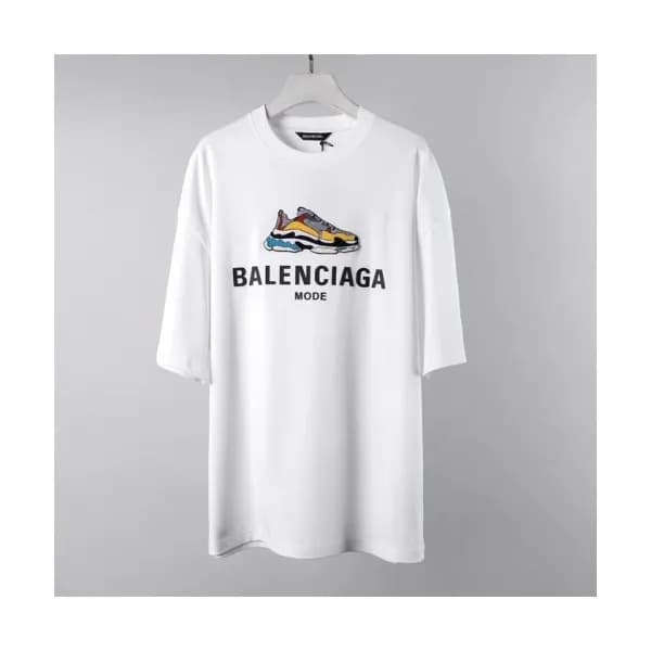 [굿템]Balenciaga 2021 Mm/Wm Logo Cotton Short Sleeve… - 1