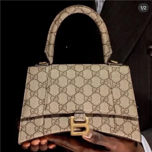 [Gucci X Balenciaga]Gucci 2021 Women's Leather… - 1