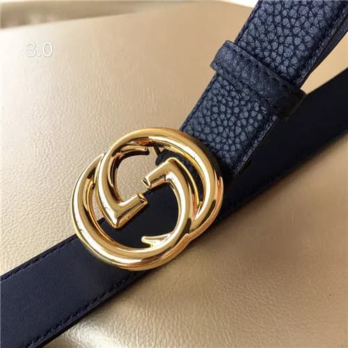 Gucci 2021 Women's Leather Belt,3.0cm,GUBT0174… - 1
