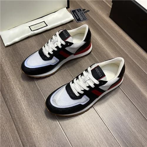 Gucci 2021 Men's Leather Sneakers,GUCS1480 - 구… - 1