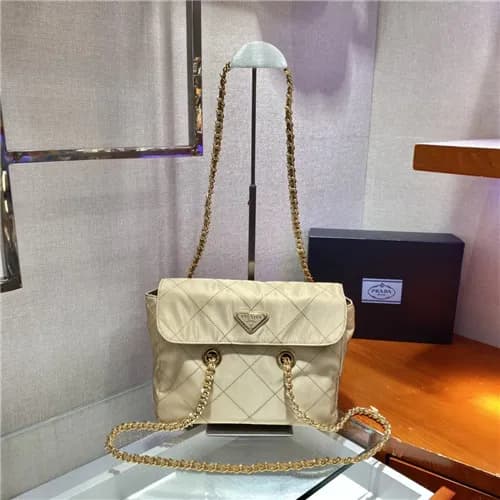 [프라다]Prada 2021 Women's Nylon Cross Bag,25cm,2… - 1