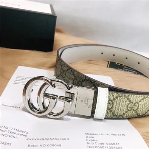 Gucci 2021 Women's Leather Belt,3.0cm,GUBT0215… - 1