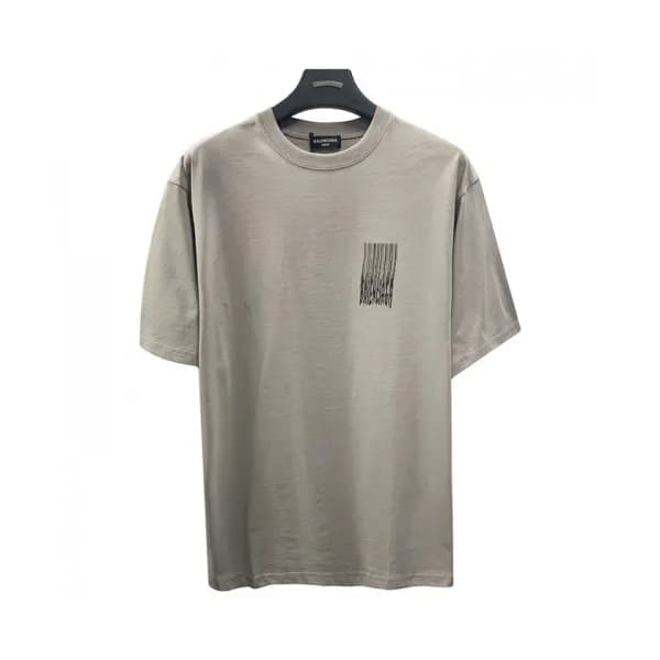 Balenciaga Mm/Wm Logo Cotton Short Sleeved Tshirt… - 1