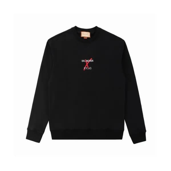 Gucci Mm/Wm Logo Crew-neck Cotton Tshirts Black … - 1