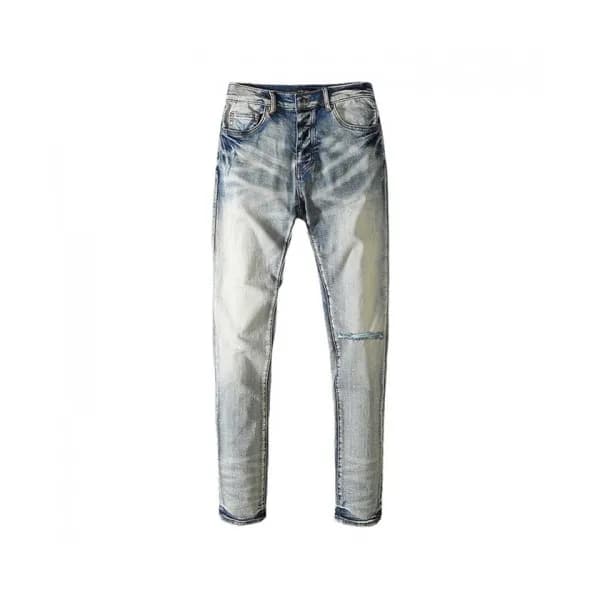 Amiri Mens Trendy Denim Pants Blue - 아미리 2021 남성 …