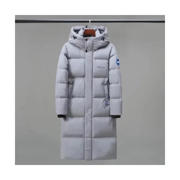 ADER Mm/Wm Patch Logo Modern Down Padding Gray - … - 1