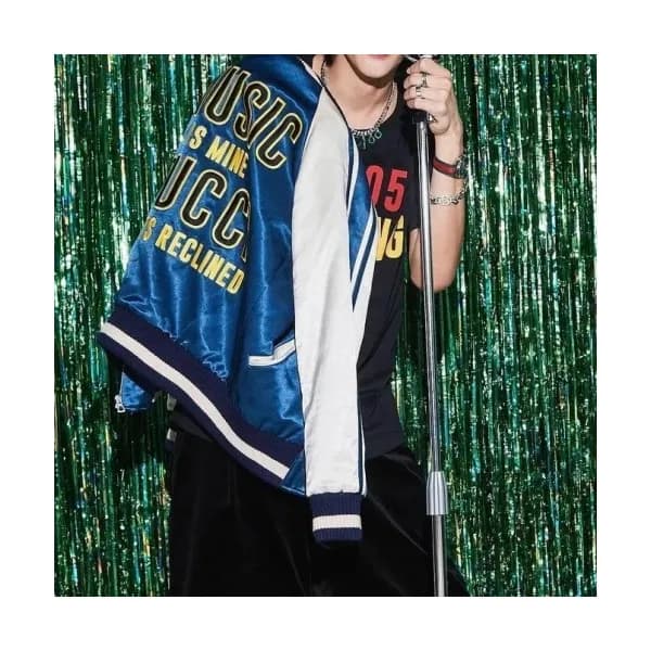 Gucci Mens Logo Casual Jackets Blue - 구찌 2021 남성 … - 1
