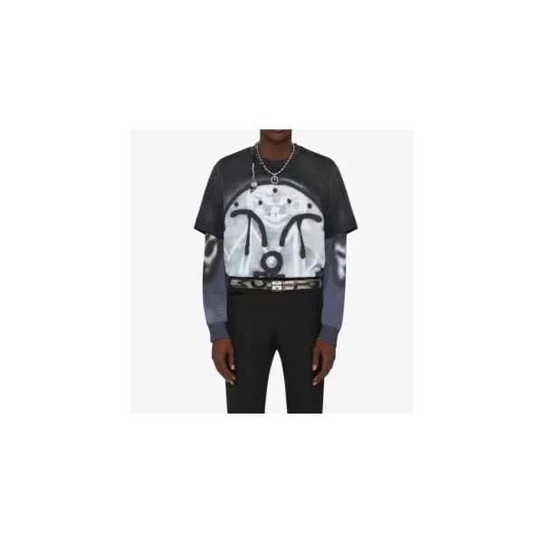Givenchy Mens Logo Short Sleeved Tshirts Black - … - 1