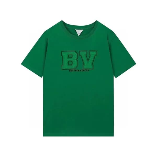 보테가 남성 크루넥 그린 반팔티 - Mens Green Tshirts - bot0244x - 1