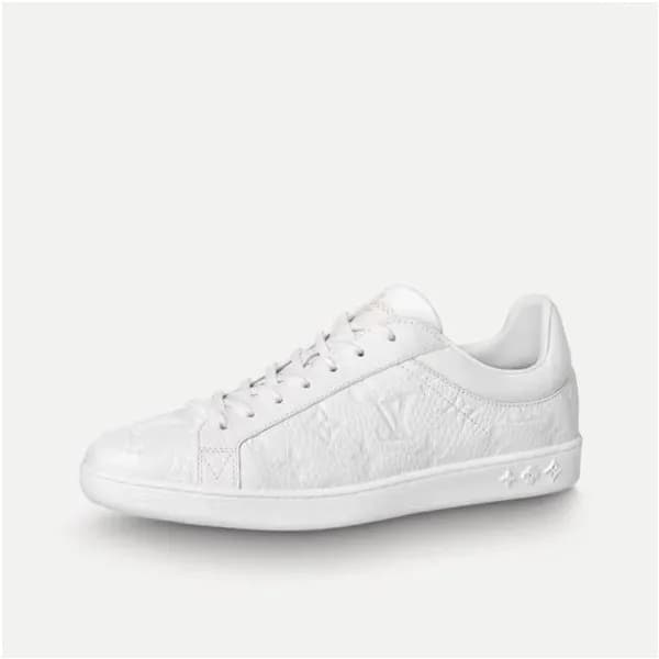 루이비통 남성 Luxembourg 화이트 스니커즈 - Mens White Sneakers … - 1