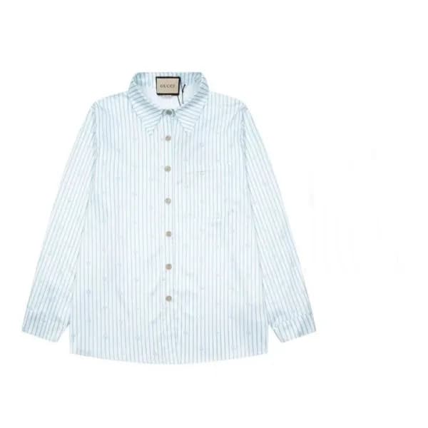 구찌 남성 트렌디 블루 셔츠 - Mens Blue Tshirts - guc05065x - 1
